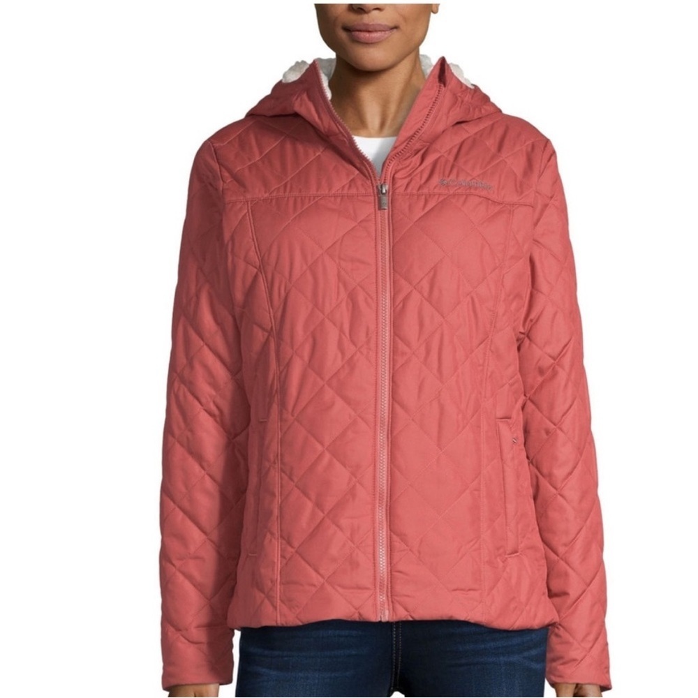 Columbia Women's Copper Crest Quilted Hooded Jacket